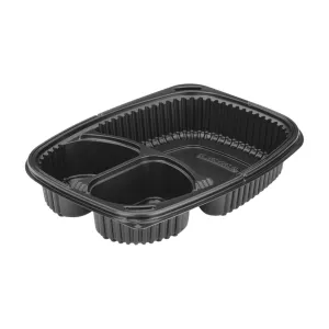 Cookipack PP noir 3comp 1250ml (7A00)